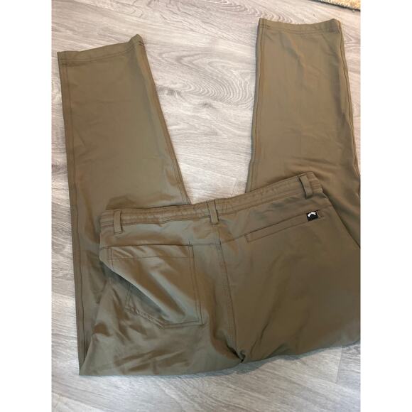 Billabong size 36 men’s dark tan pants - Picture 2 of 3